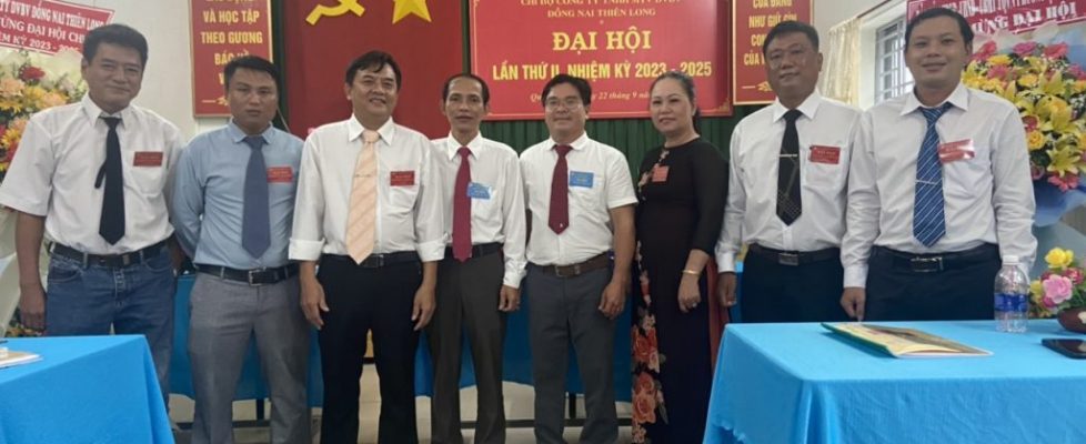 Đại Hội Chi Bộ lần II nhiệm kỳ 2023-2025
