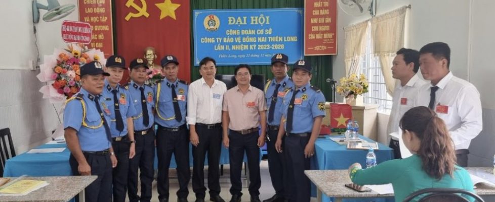 Đại hội công đoàn nhiệm kỳ 2023 – 2028